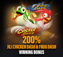 Kickstart your journey with our Welcome Gift! Make your first minimum deposit, bet on JILI Chicken Dash and Frog Dash, and unlock a 200% winning bonus. Jump into the excitement today!







